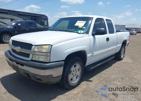 2005 Chevrolet Silverado 1500 Ls из США, поврежденный, VIN 1GCEC19X65Z349993